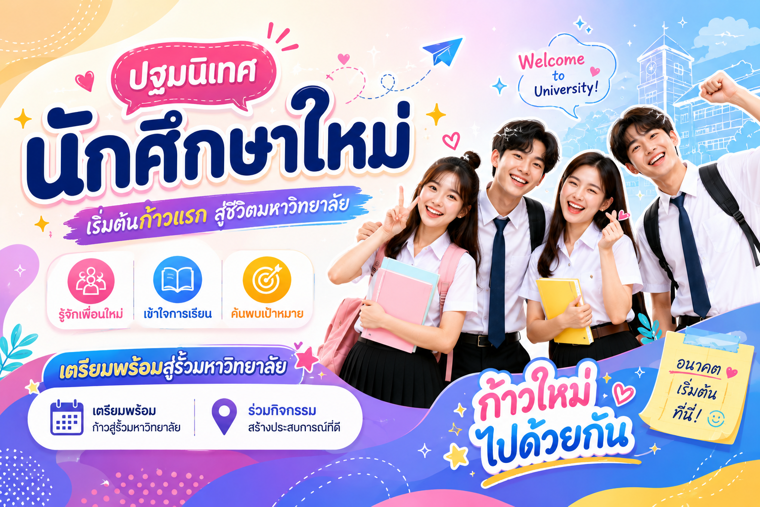 ปฐมนิเทศนักศึกษาใหม่